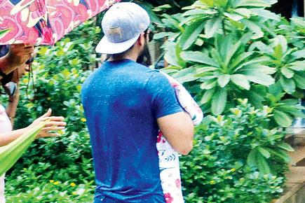 Shahid Kapoor's baby goes home