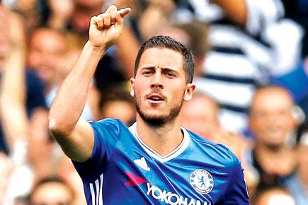 EPL: Chelsea manager Conte wants more from Eden Hazard