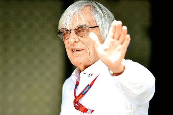 F1 boss Bernie Ecclestone