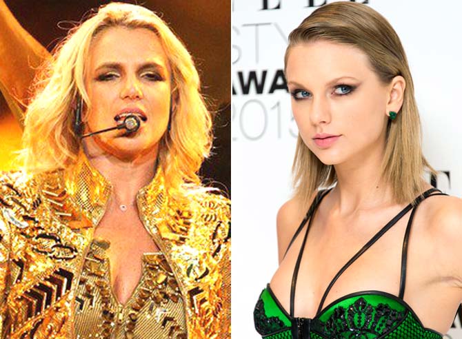 Britney Spears and Taylor Swift