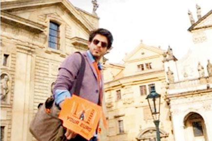 Shah Rukh Khan on sets of Imtiaz Ali's film in Prague