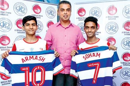 Mumbai's Armash, Soham selected to train at Queens Park Rangers  