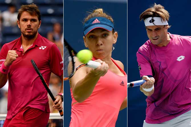 Wawrinka, Ferrer, Halep advance at US Open