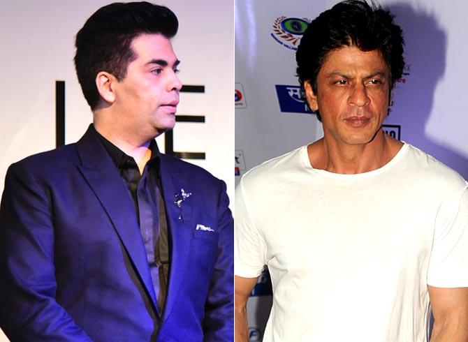 Karan Johar and Shah Rukh Khan