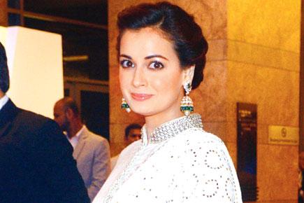 Dia Mirza sports classic desi look at charity dinner