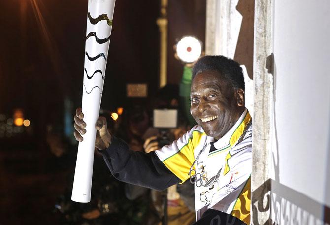 Brazil football legend Pele. Pic/AFP