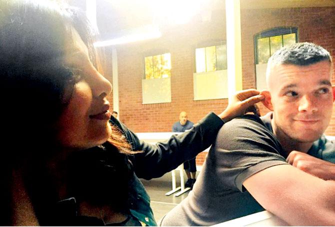 Priyanka Chopra and Russell Tovey
