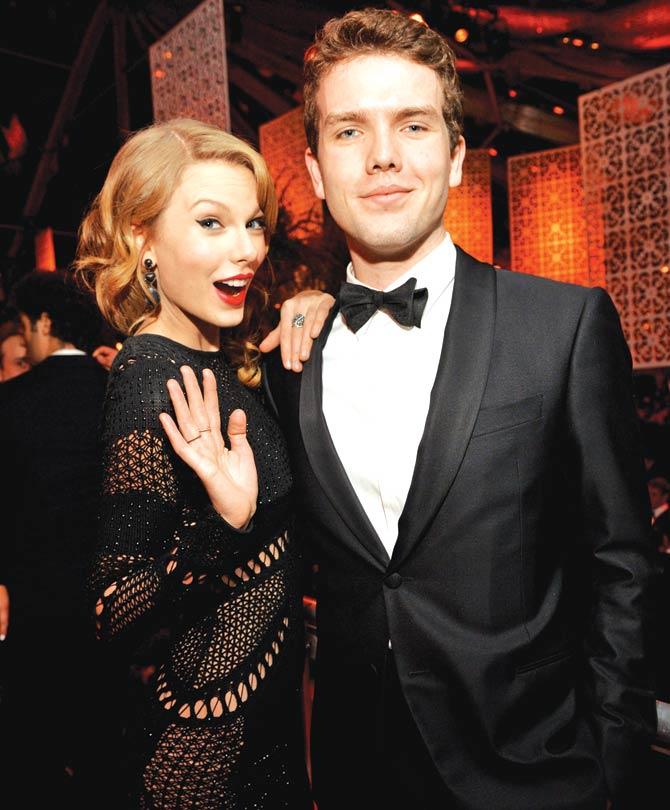 Taylor Swift with brother Austin