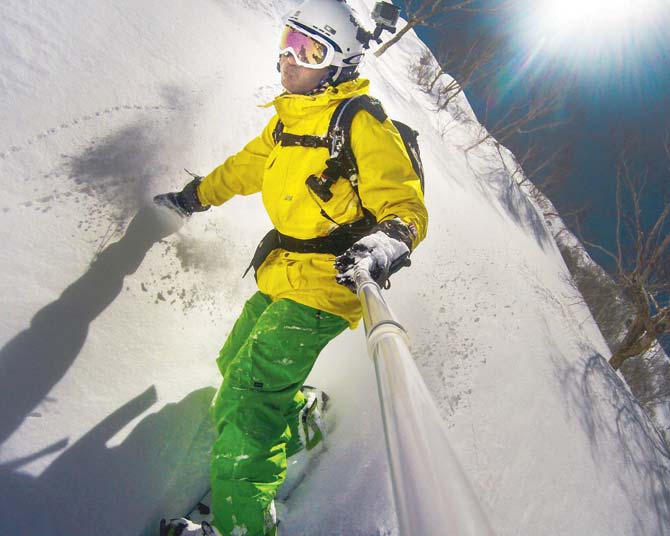 Snowboarder Arun Shashni, a Manali resident and DJ, who heads to Gulmarg’s slopes every winter. PICS/THE VIBE