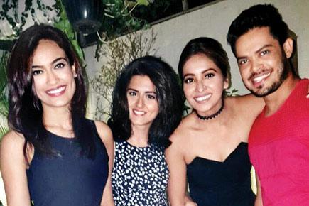 TV celebs at Asha Negi's birthday bash