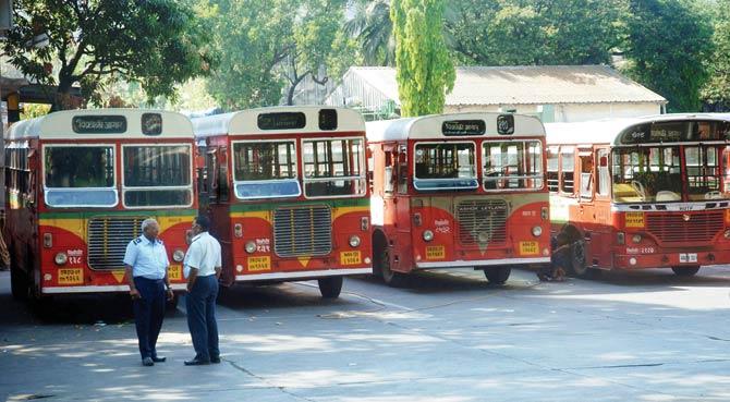 Of the 200 buses that needed repairs, 15 are double deckers. File pic