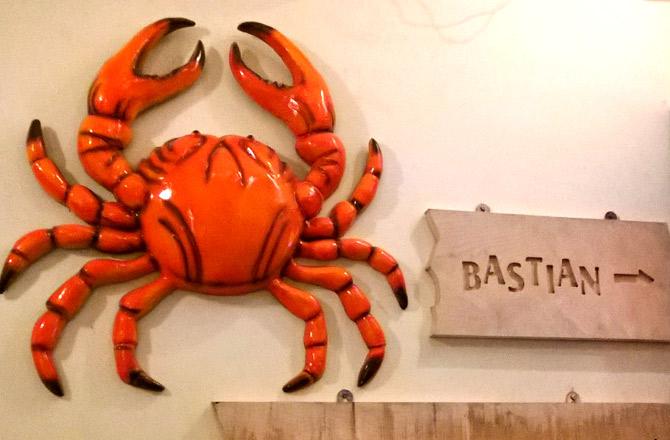 Bastian entrance and insignia