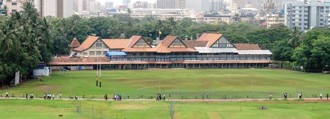 The sprawling Bombay Gymkhana grounds were originally part of Azad Maidan. File pic