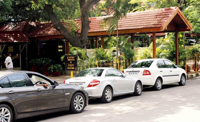 The Bombay Gymkhana president says the footpath where club members park has been maintained by the club, and it is “free from vagrants and encroachments.” File pic