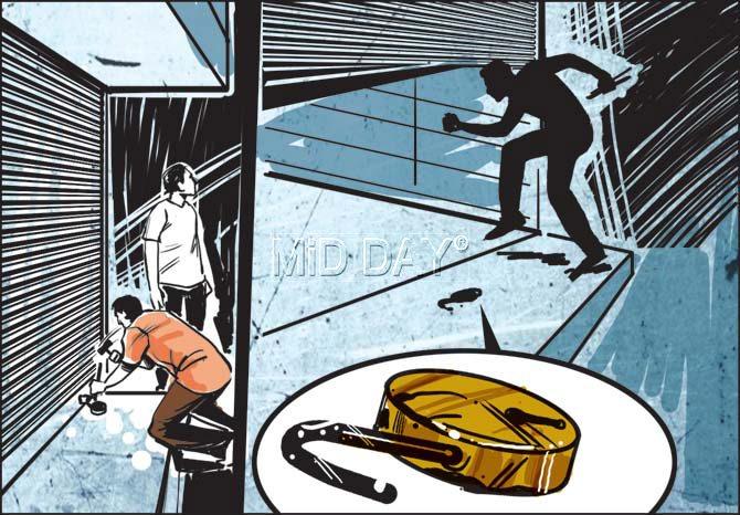 At 5.15 am, a burglar armed with metallic tools enters Chheda Stores in Matunga. With the help of his tools, he pries open the drawers and starts collecting the cash inside
