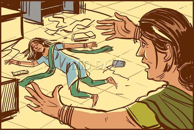 The eunuchs march inside and steal 35 tolas of gold, worth Rs 8 lakh and flee the scene. Hetal’s mother-in-law Pravina enters the house an hour later, only to find her lying unconscious. She rushes Hetal to Shivam Hospital