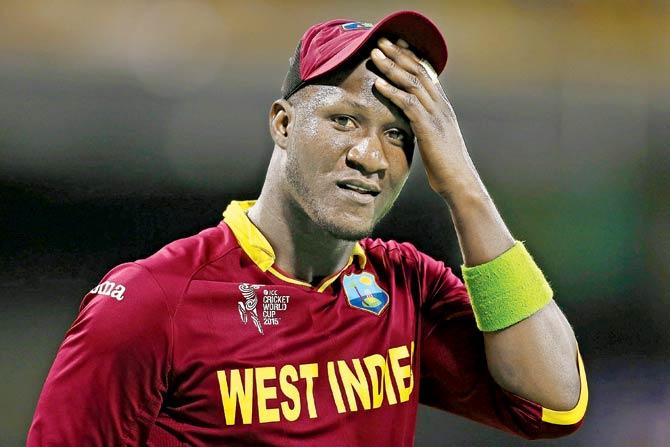Darren Sammy, who was sacked as WI’s T20 skipper last week. Pic/Getty Images