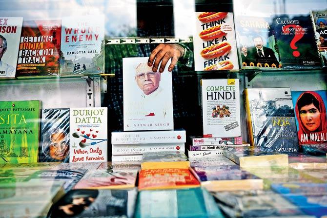 A bookstore in Delhi. Pic/Getty Images