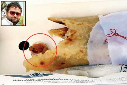 Mumbai: Man orders wrap from fast food joint, finds plastic cap inside