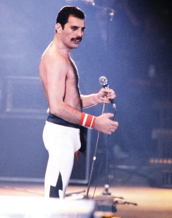 Freddie Mercury. Pic/AFP