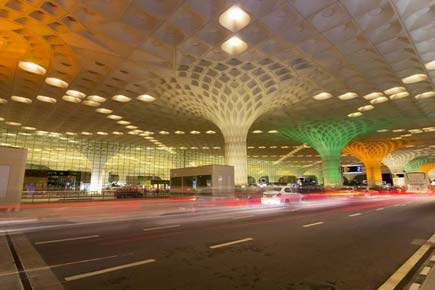 Independence Day: T2 terminal at Mumbai airport illuminated in tricolour 