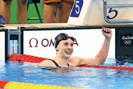 Katie Ledecky becomes first Olympian to claim 200m, 400m and 800m gold