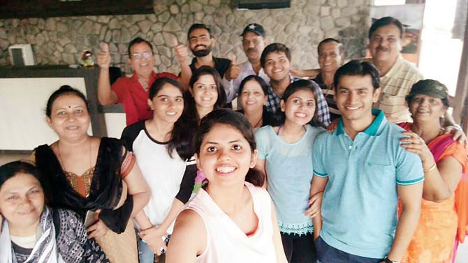 The family has been forced into a longer vacation