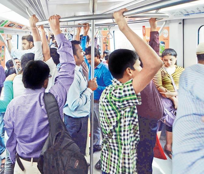 Metro authorities say the rule is followed internationally