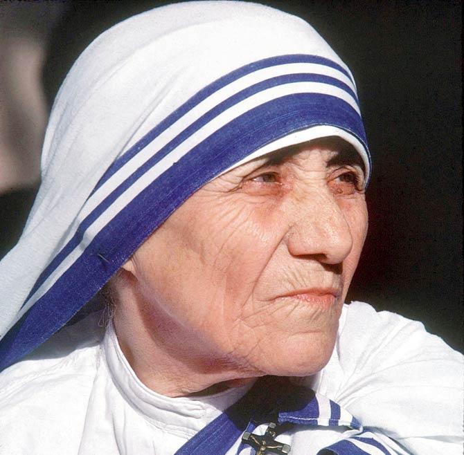 Although most of her life’s work was in Kolkata, Mother Teresa was born in Skopje, Macedonia, as Agnes Gonxha Bojaxhiu. Pic/AFP