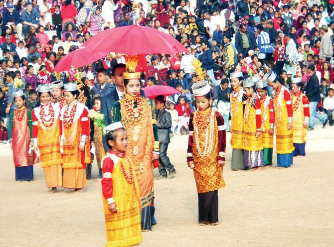 The Nongkrem Festival in Meghalaya
