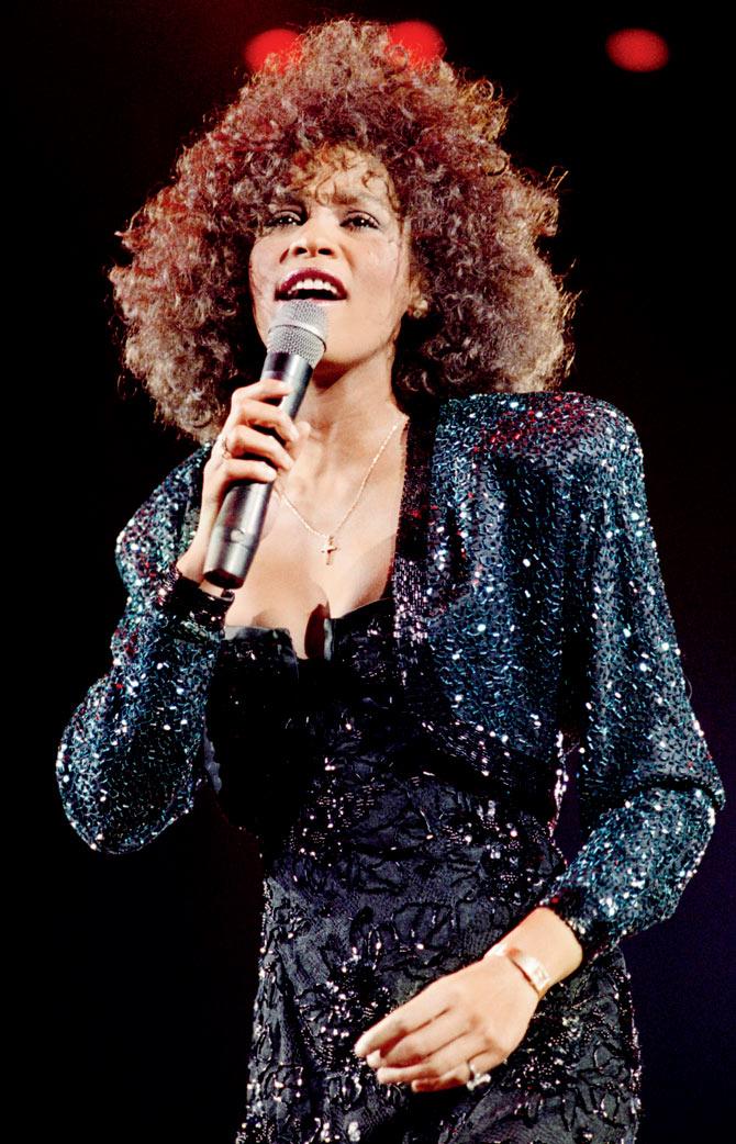 Whitney Houston. Pic/AFP