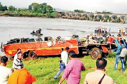 Mahad tragedy: 9 days on, one ST bus fished out of river