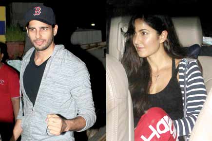 Spotted: 'Baar Baar Dekho' co-stars Sidharth Malhotra and Katrina Kaif in Mumbai