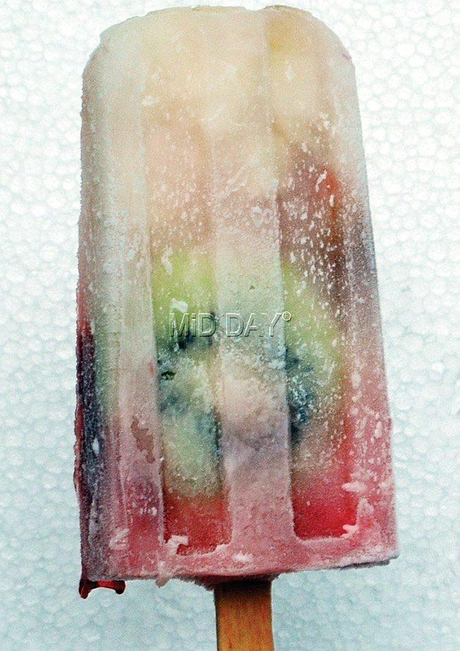 The Fruitilicious popsicle