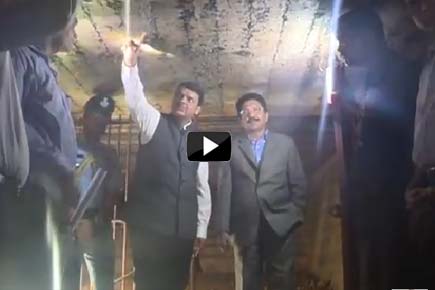 Video: Devendra Fadnavis explores British-era bunker at Raj Bhavan