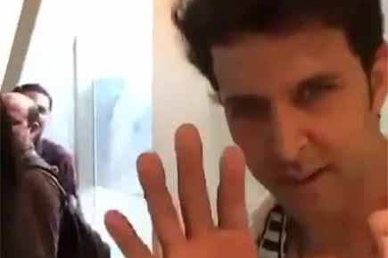 Watch video: Hrithik Roshan makes super awkward Snapchat debut!