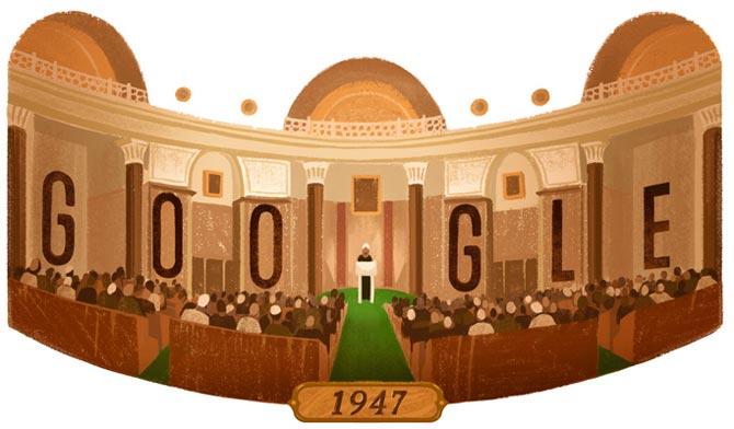 Independence Day Google Doodle