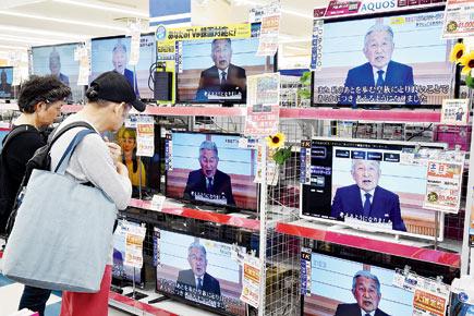 Japan's emperor hints at abdication soon