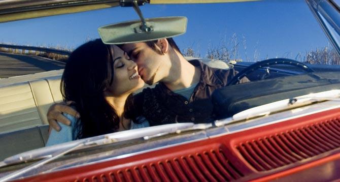 Kissing in a moving vehicle illegal in Eboli, Italy