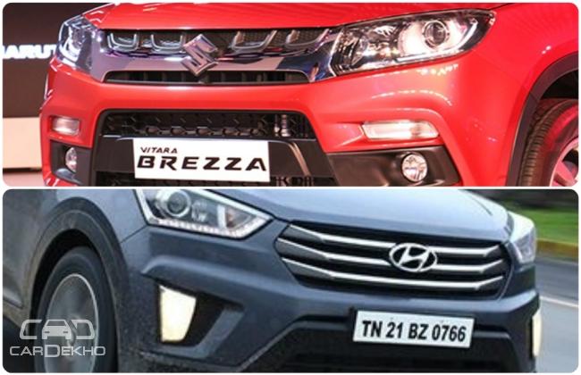 Compact SUV wars continue: Maruti Vitara Brezza beats Hyundai Creta in July 2016