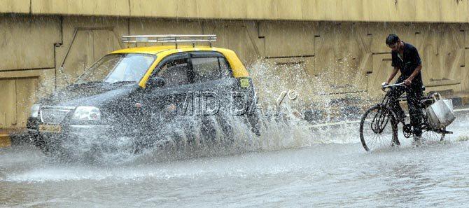Mumbai rains, waterlogging