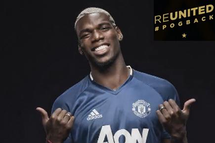 Manchester United release videos of Paul Pogba's world record signing