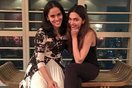 Gal pals! Saina Nehwal's dinner date with Deepika Padukone