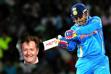 Virender Sehwag's awesome reply to Piers Morgan on Indian women's team