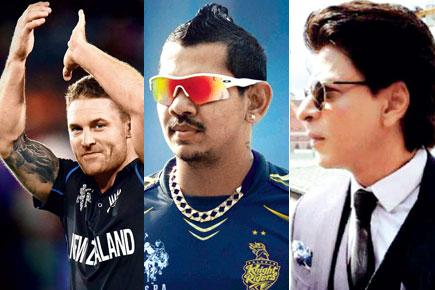 You will never guess what Shah Rukh wants to do to Narine and McCullum