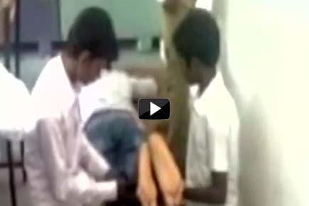 Video: Teacher suspended for getting foot massage from students 