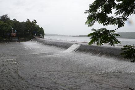 Water levels in Mumbai lakes on August 04, 2016