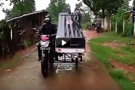 Watch Video: 'Motorcycle ambulance' helps woman deliver baby in Chhattisgarh