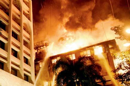 Fire guts two floors of south Mumbai building