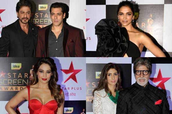 Photos: Salman Khan, Shah Rukh Khan, other celebs at Star Screen Awards